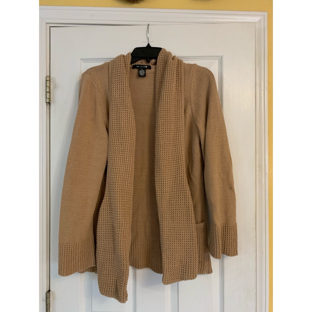 Tan Women's Cardigan Sweater 89th & Madison